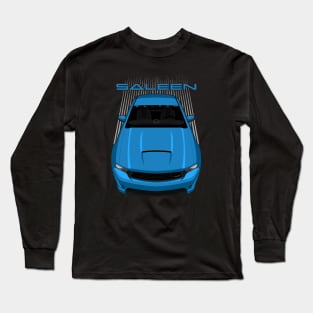 Ford Mustang Saleen 2010 - 2012 - Grabber Blue Long Sleeve T-Shirt